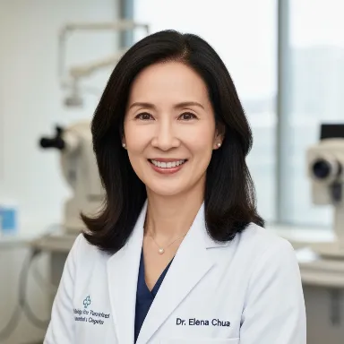 Dr. Elena Chua, Founder of LASIK & Refractive Surgery Education Singapore